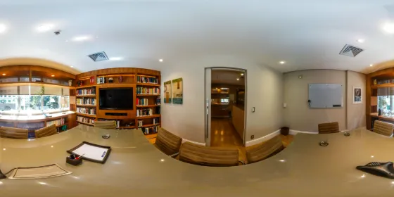 Panorama 360° — Sala de Reunião