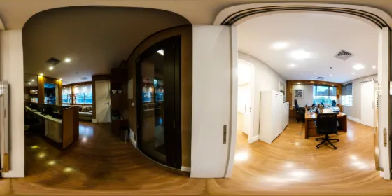 Panorama 360° — Transição para a recepção